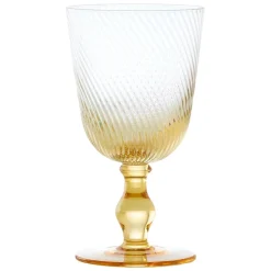 Anton Studios Design Swirl 4 Piece Wine Glass Set