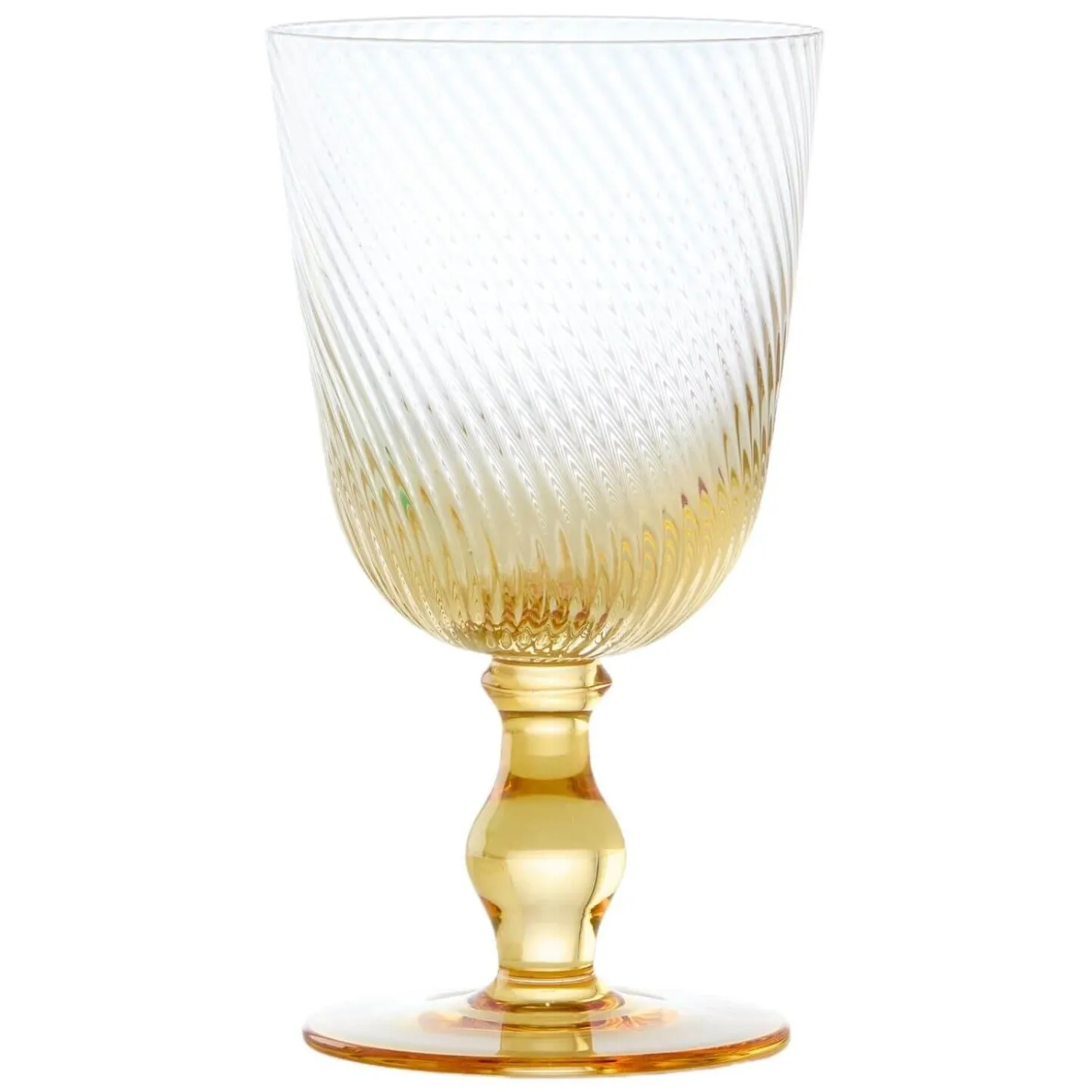 Anton Studios Design Swirl 4 Piece Wine Glass Set