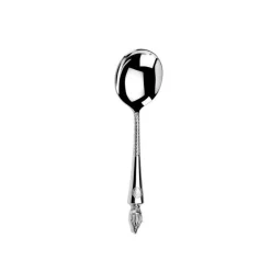 Arthur Price Clive Christian Empire Flame All Silver Soup Spoon