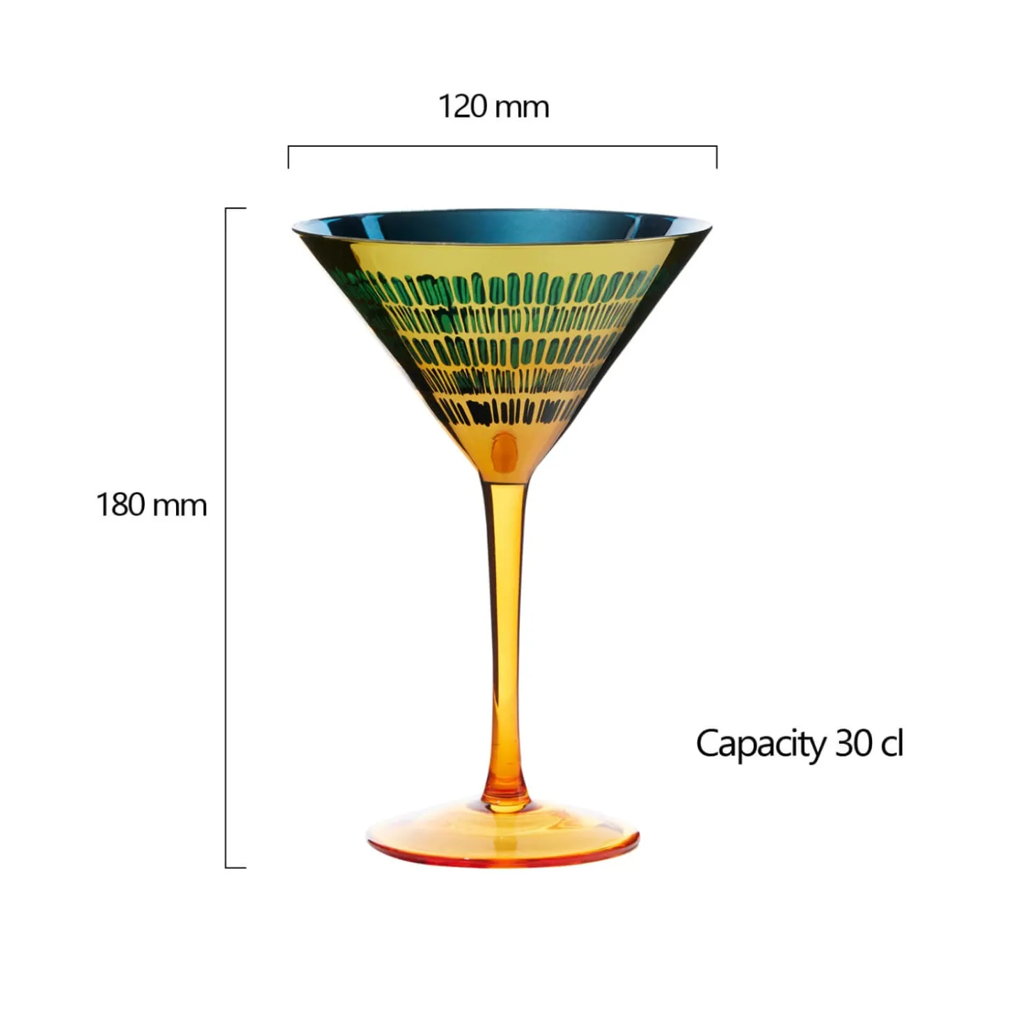Artland Fiesta 2-Piece 30cl Cocktail Glasses Set
