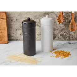 Bia International Garlic Storage Jar - Matte Black