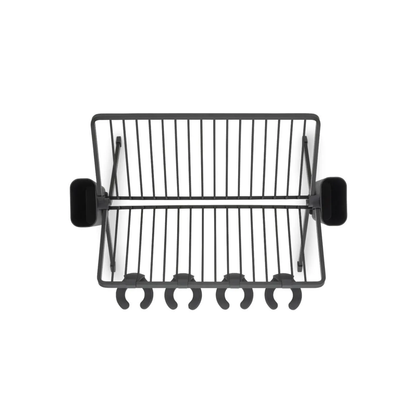 Brabantia SinkSide Dark Grey Foldable Dish Rack - Large