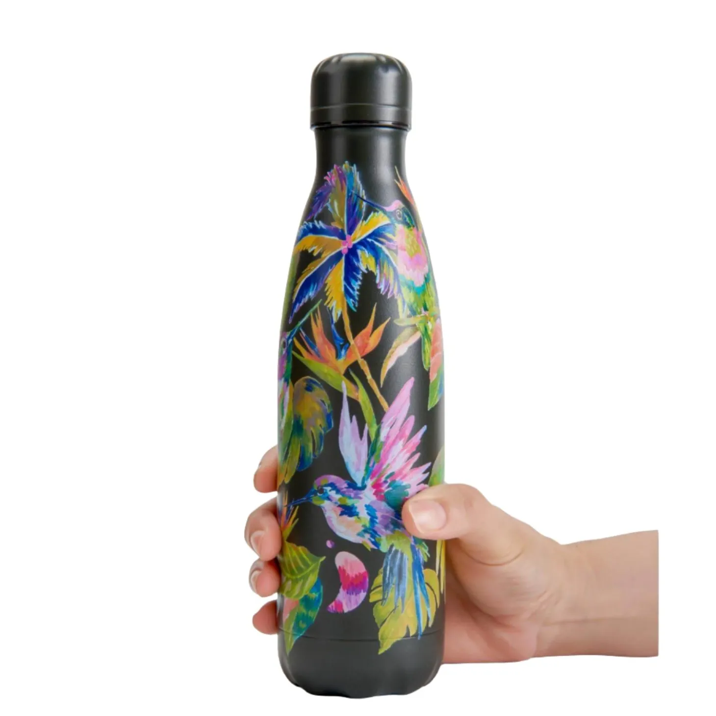 Chilly's 500ml Reusable Water Bottle - Midnight Jungle