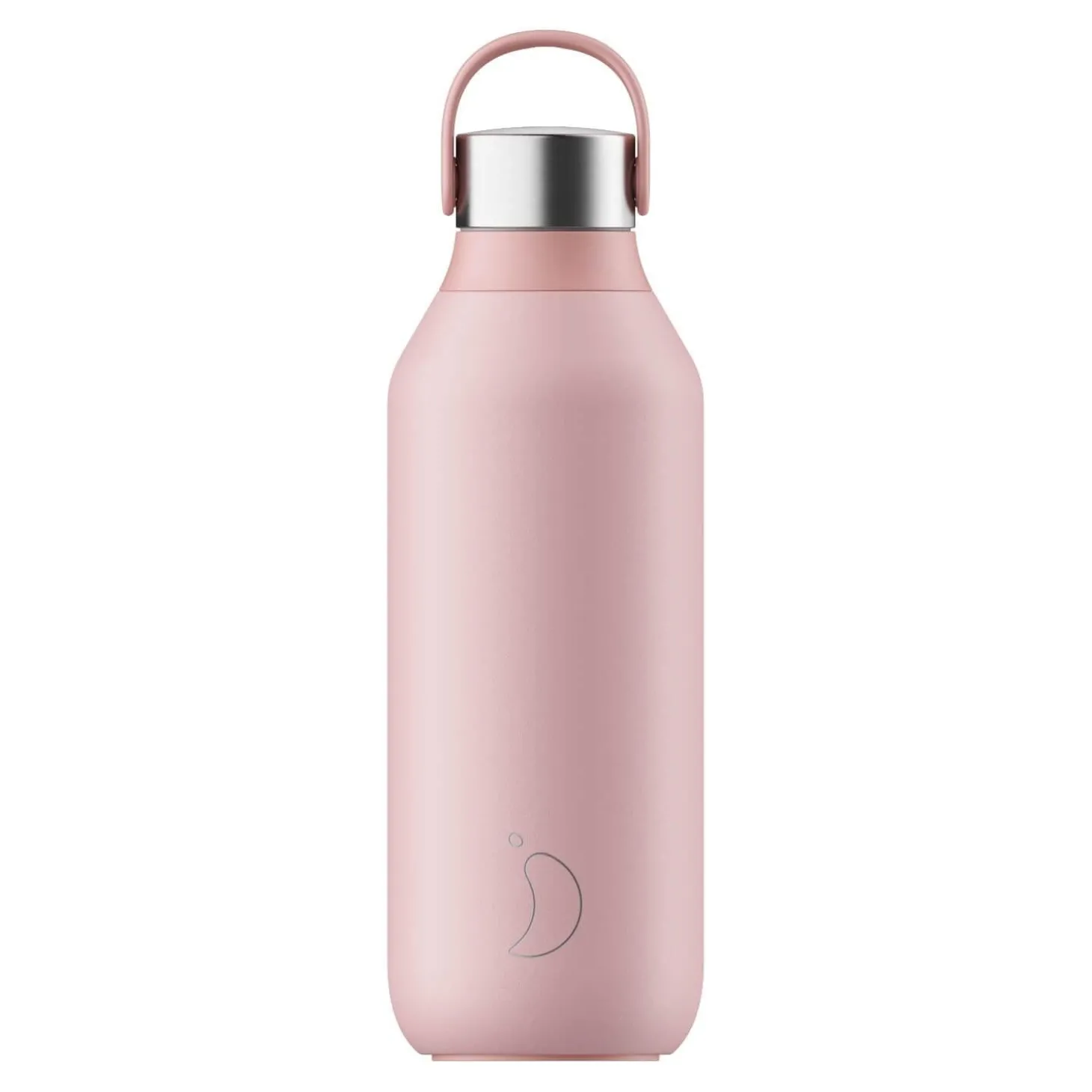 Chilly's Series 2 500ml Reusable Water Bottle - Blush Pink