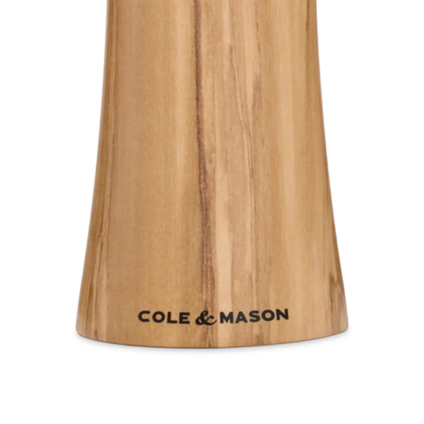 Cole & Mason Bromley 15cm Olive Wood Salt Mill