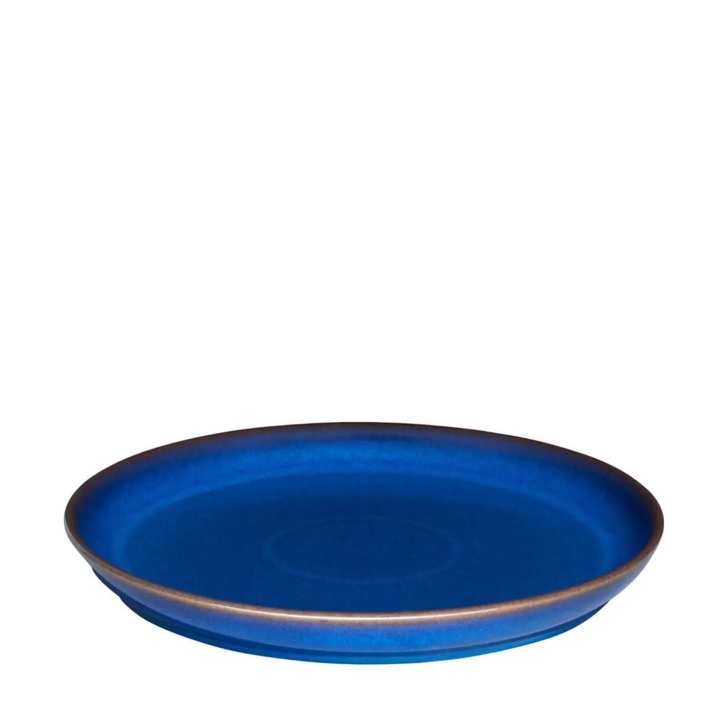 Denby Imperial Blue Coupe Dinner Plate - 26cm
