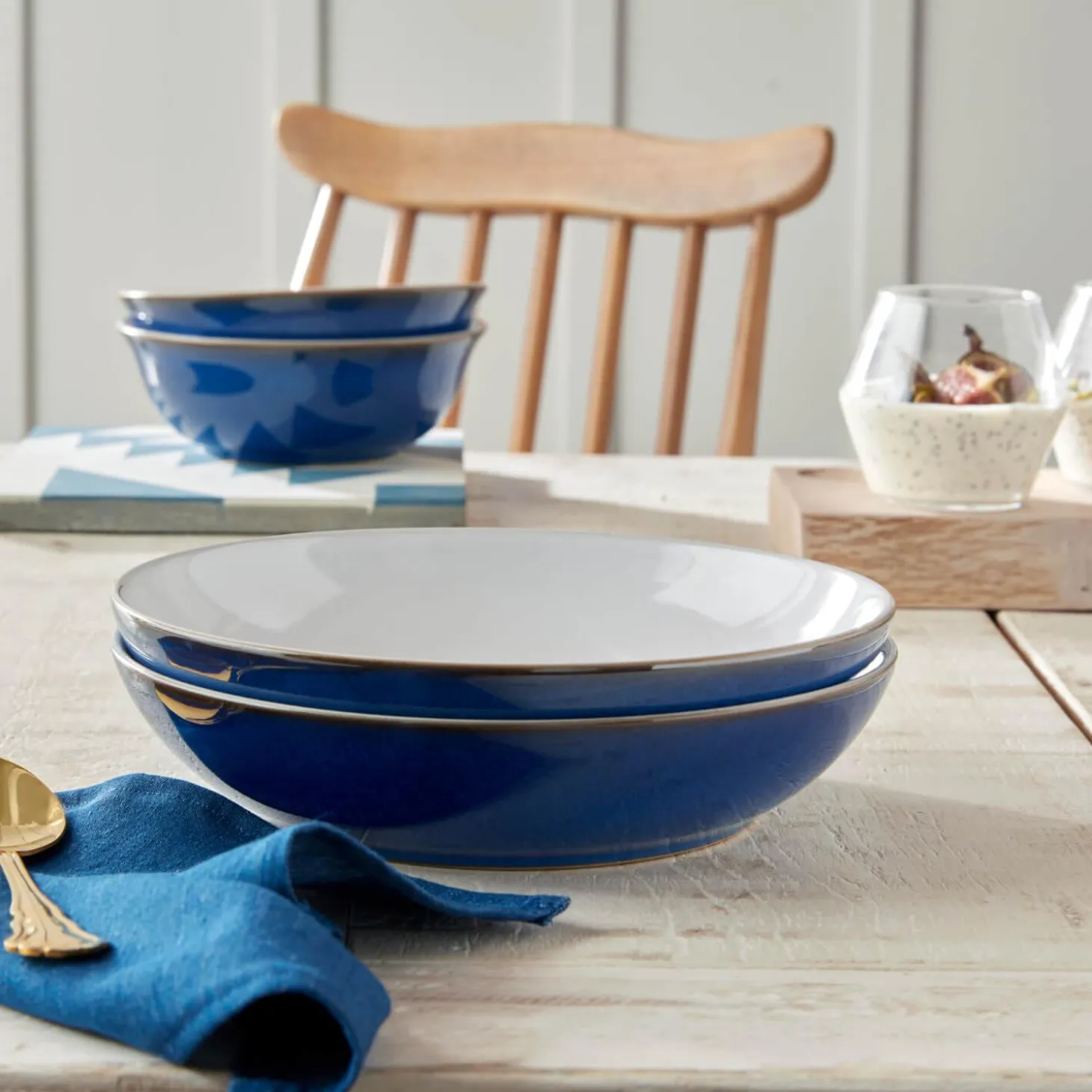 Denby Imperial Blue Dinner Plate - 26.5cm