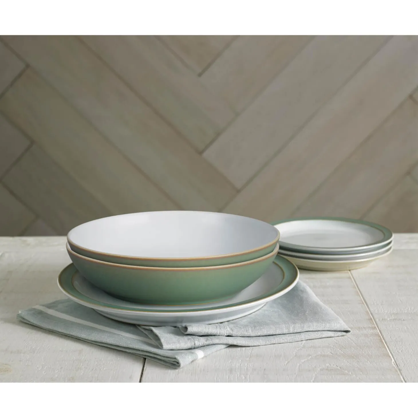 Denby Regency Green Dinner Plate - 26.5cm