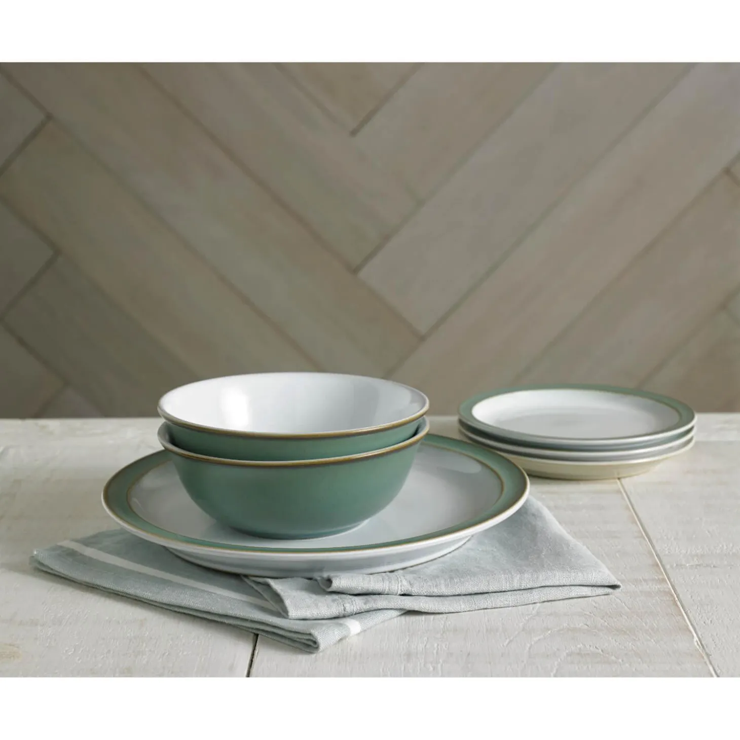 Denby Regency Green Dinner Plate - 26.5cm