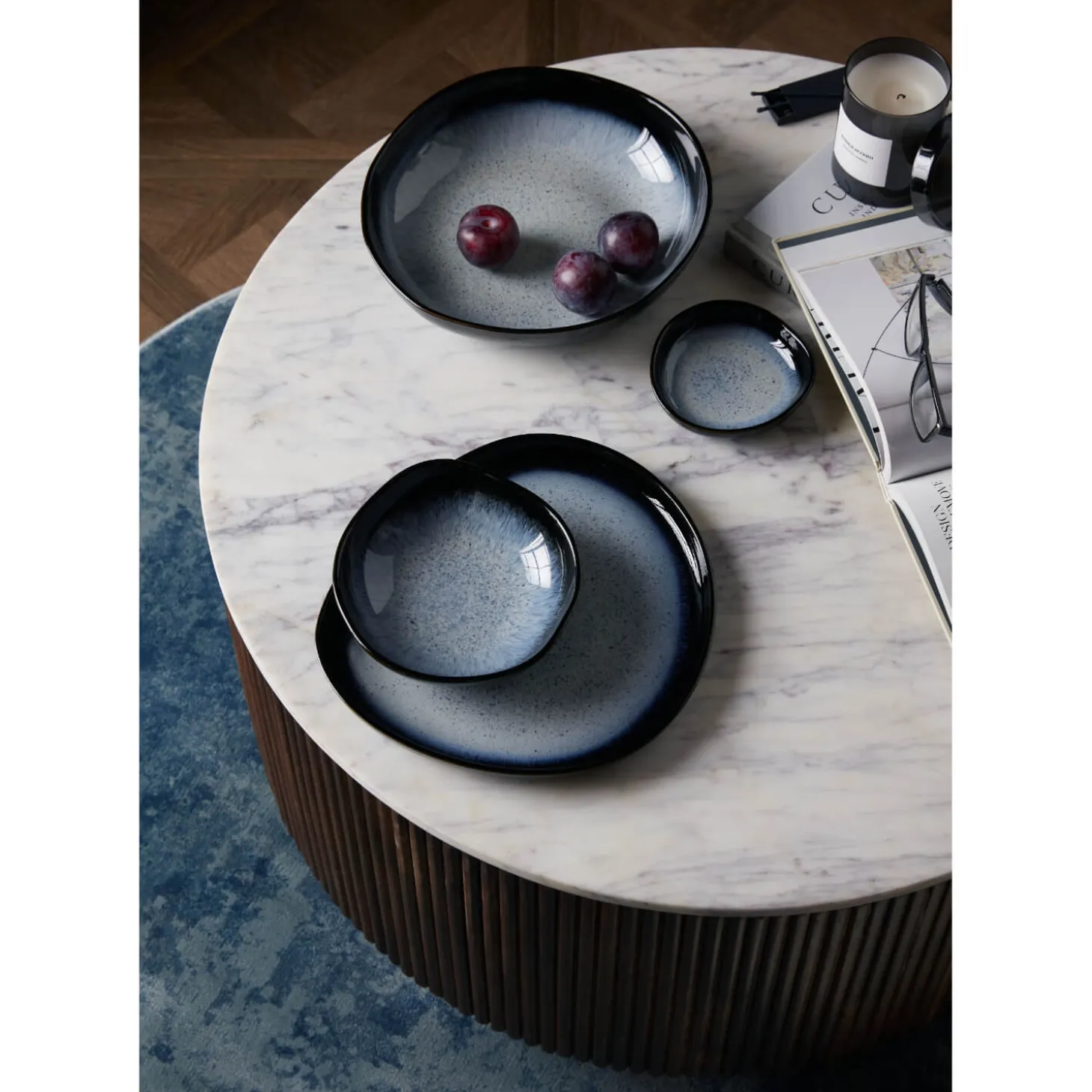 Denby Stoneware 19cm Medium Organic Dish - Halo