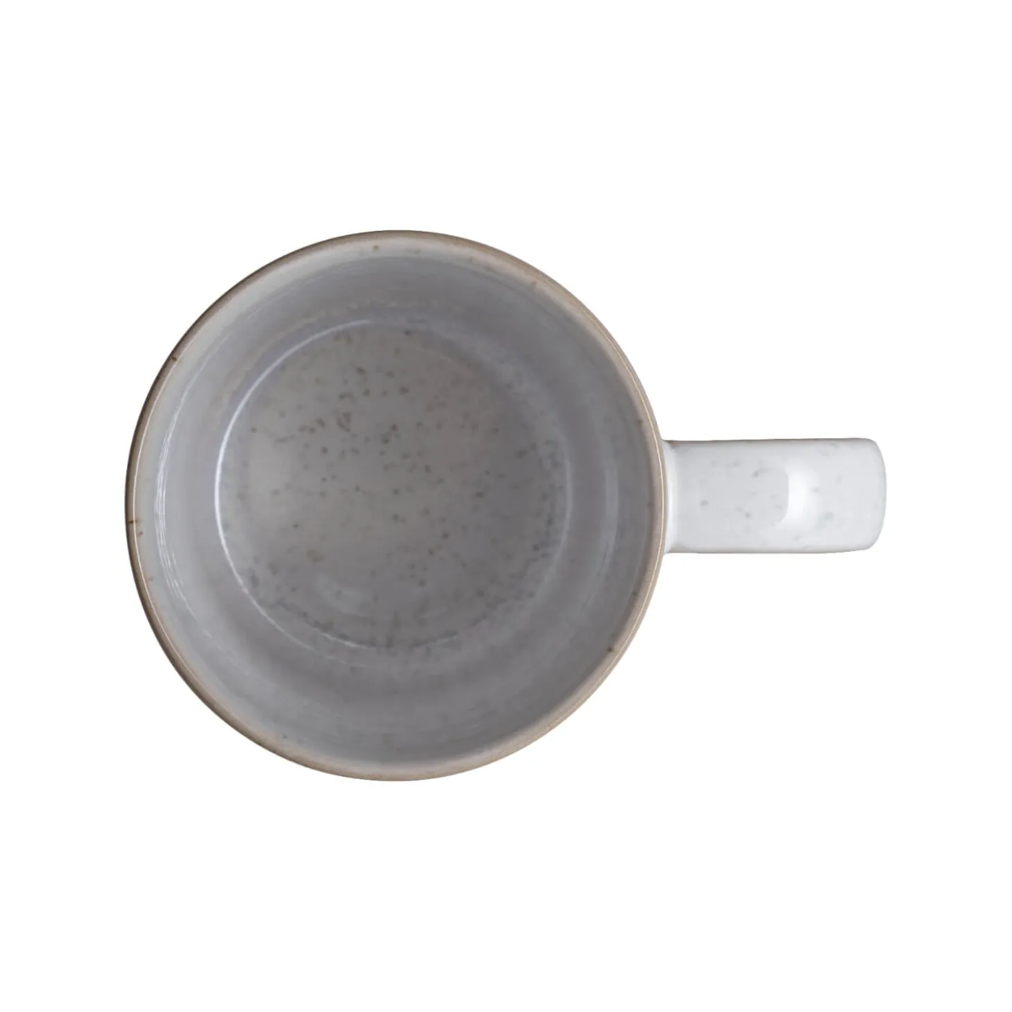Denby Stoneware Kiln Accents 370ml Ridged Mug - Lemon
