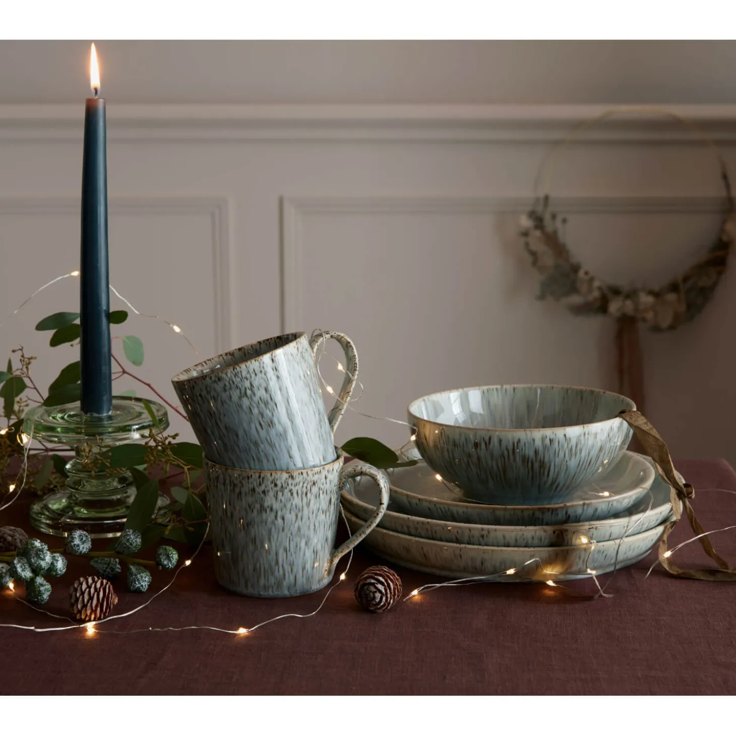 Denby Stoneware 400ml Mug - Halo Speckle