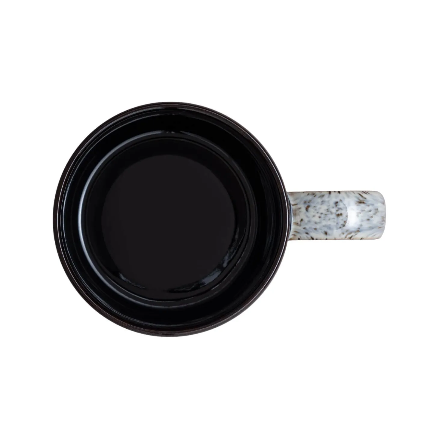 Denby Stoneware 295ml Small Ridged Mug - Halo