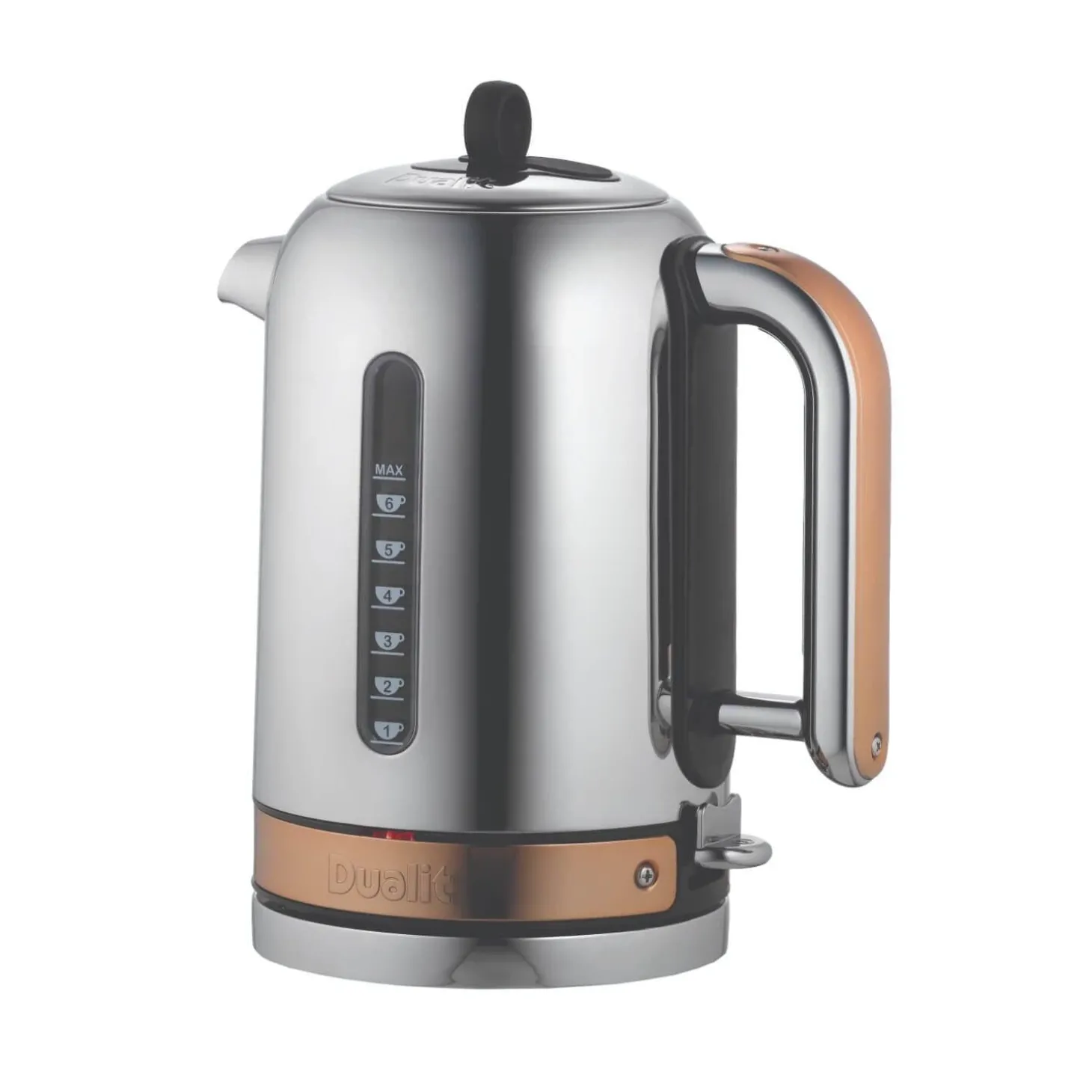Dualit Classic 72820 1.7 Litre Kettle - Copper & Chrome