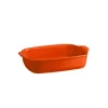 Emile Henry 29cm Small Rectangular Earthenware Dish - Toscane