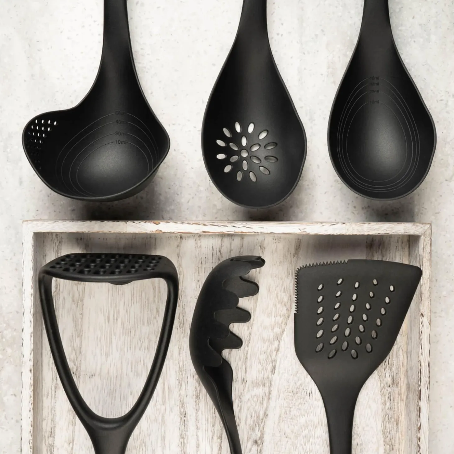 Fusion Nylon Slotted Spoon