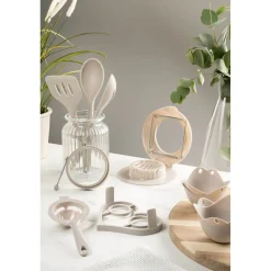Fusion Twist Silicone Slotted Spoon - Grey