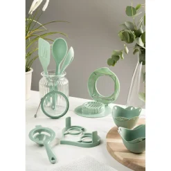 Fusion Twist Silicone Slotted Spoon - Mint