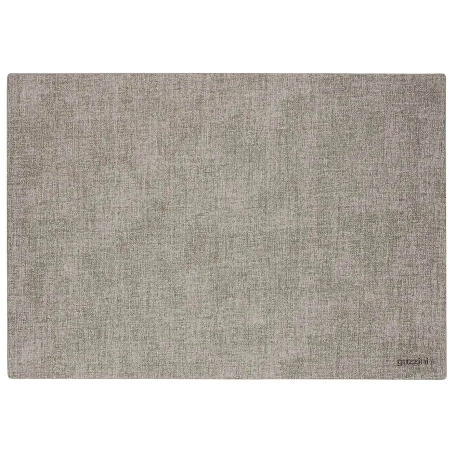 Guzzini Tiffany Reversible Faux Leather Fabric Placemat - Sky Grey