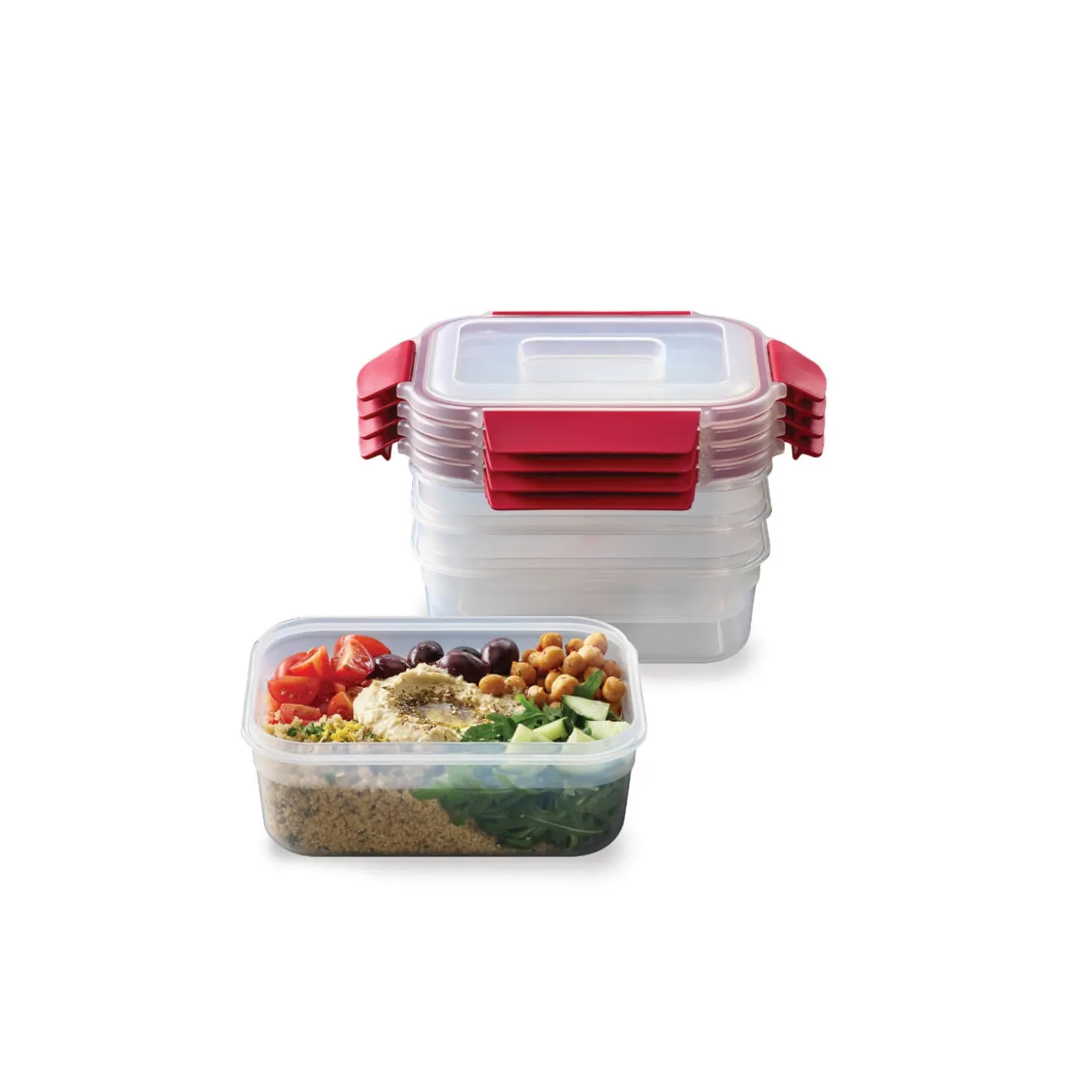 Joseph Joseph Nest™ Lock 4-Piece 1.1 Litre Rectangular Food Container Set