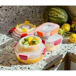 Joseph Joseph Nest™ Lock 8-Piece Mulitcolour Mixed Food Container Set