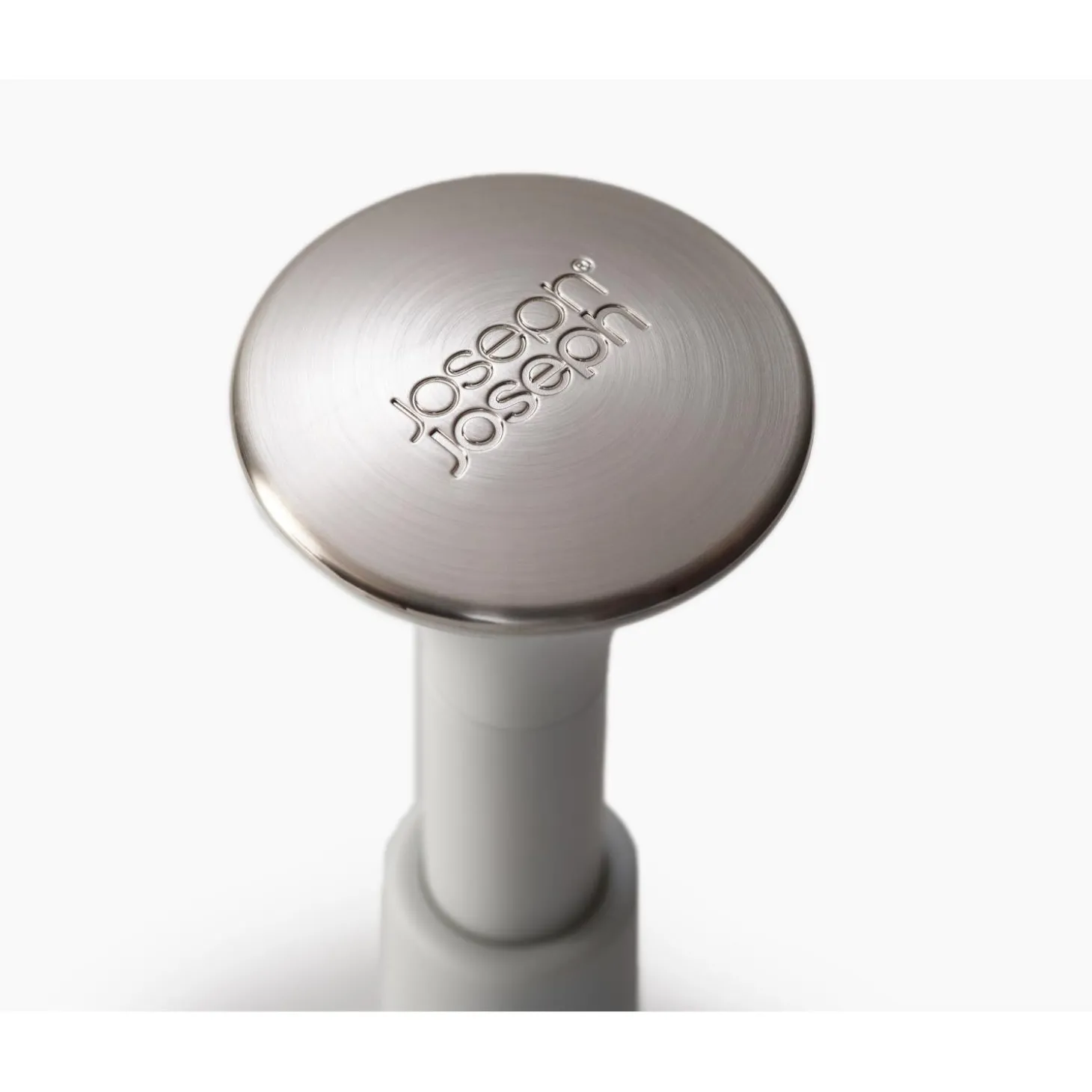 Joseph Joseph Push&Tear Kitchen Roll Holder - Light Stone