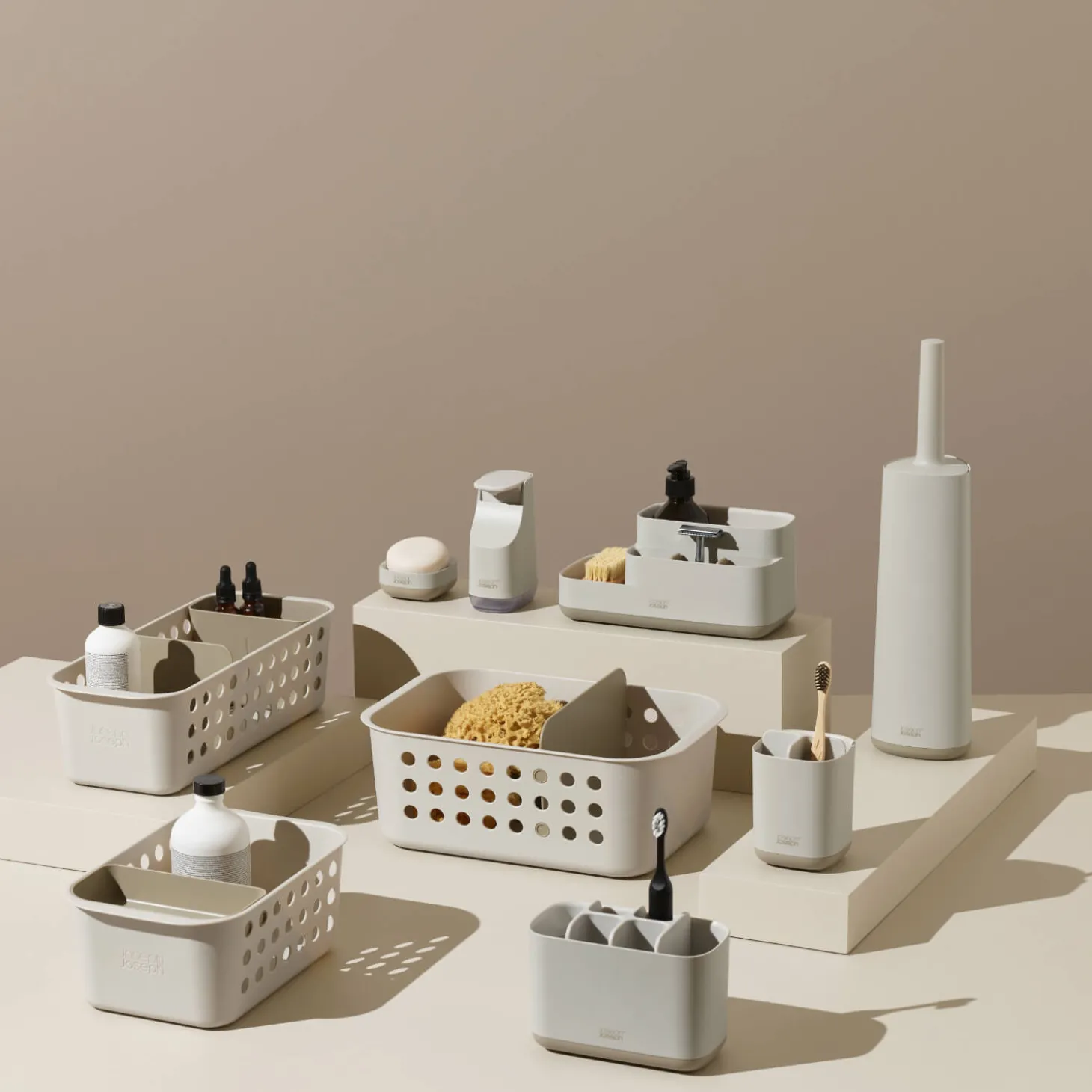 Joseph Joseph Slim Compact Soap Pump - Ecru