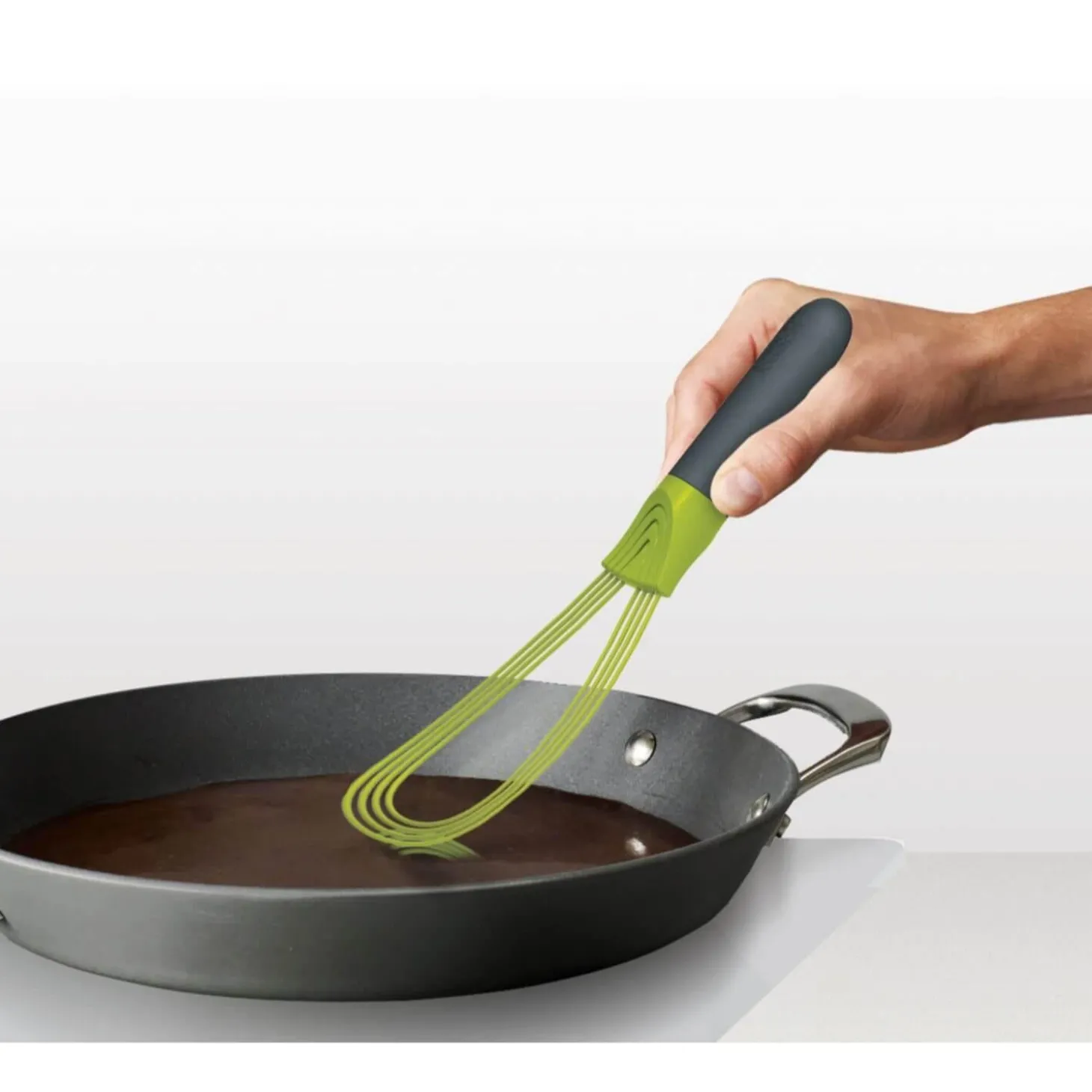 Joseph Joseph Twist Whisk - Grey / Green