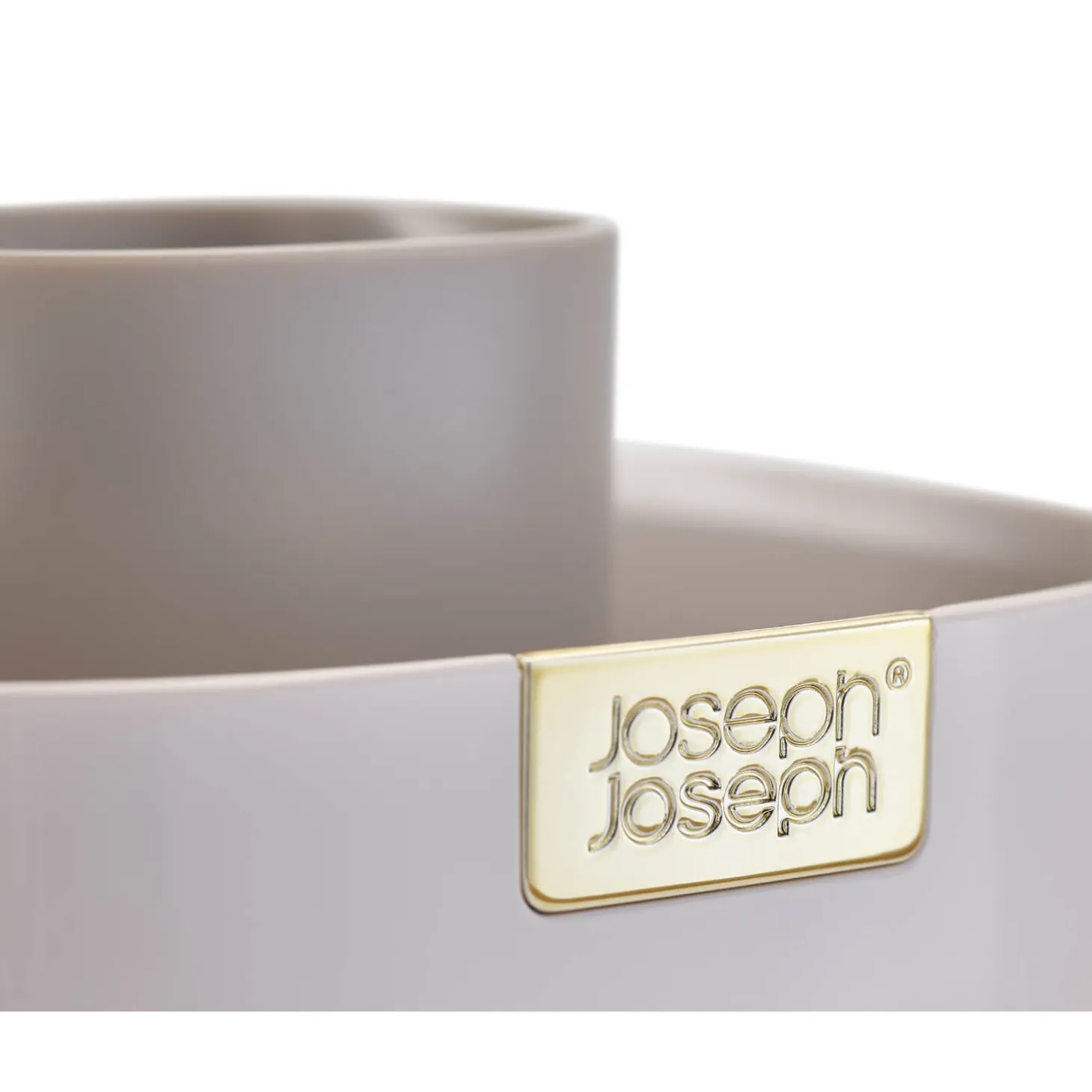 Joseph Joseph Viva Make-Up Brush Pot - Shell