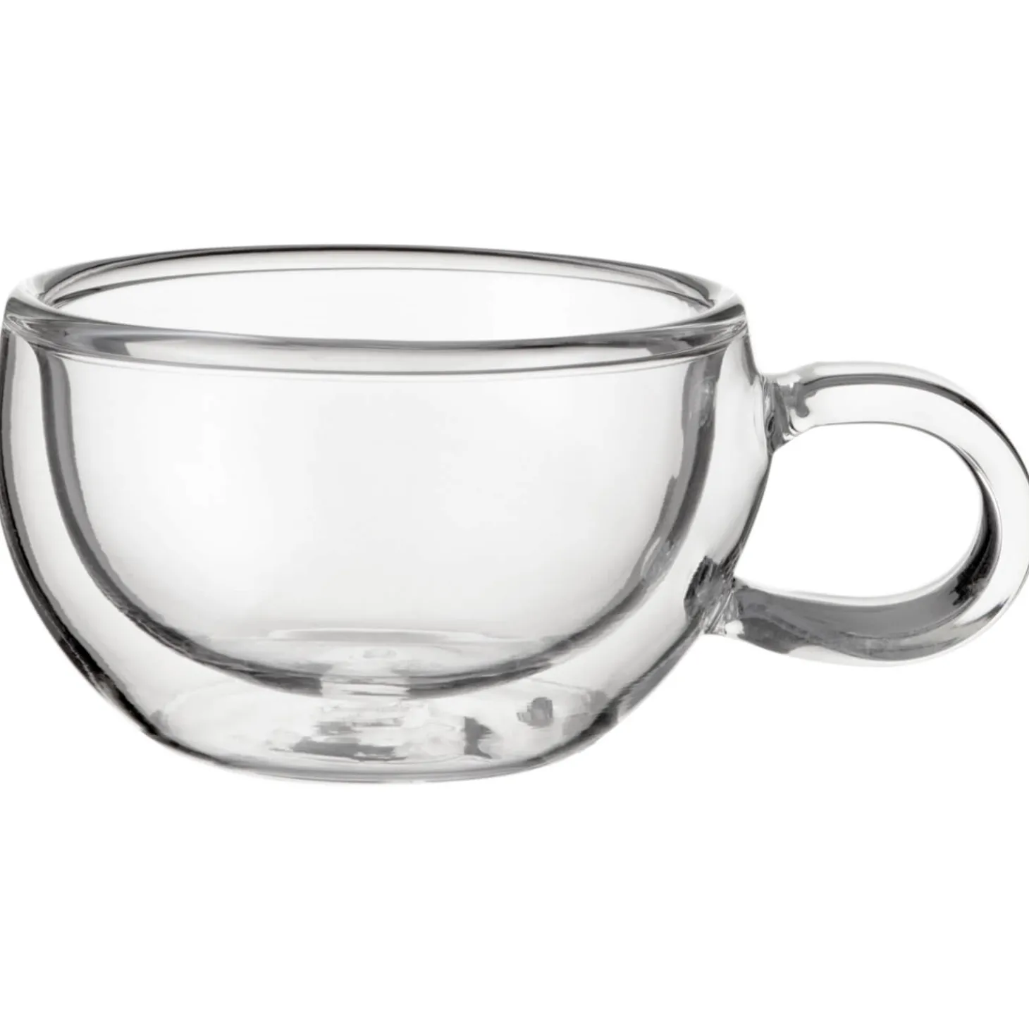 Judge Duo Double Walled 2-Piece Form Espresso Glass Set - 75ml
