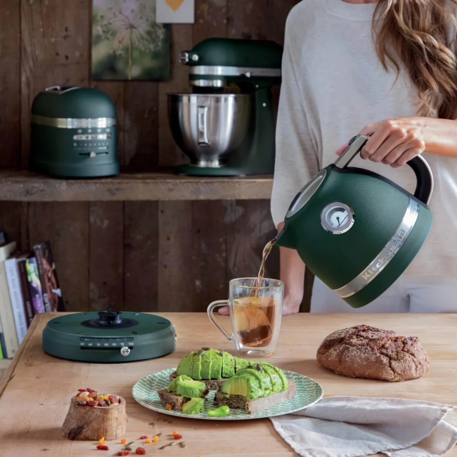 KitchenAid Artisan 5KEK1522BPP 1.5 Litre Kettle - Pebble Palm