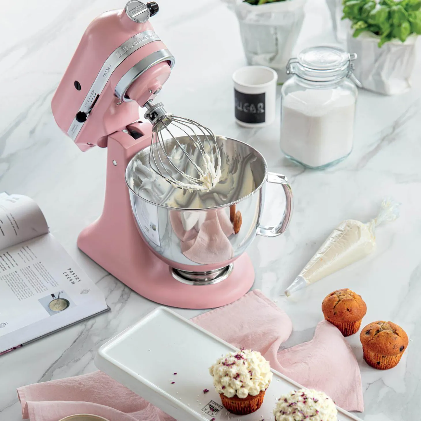 KitchenAid 175 Artisan Tilt-Head Stand Mixer - Dried Rose