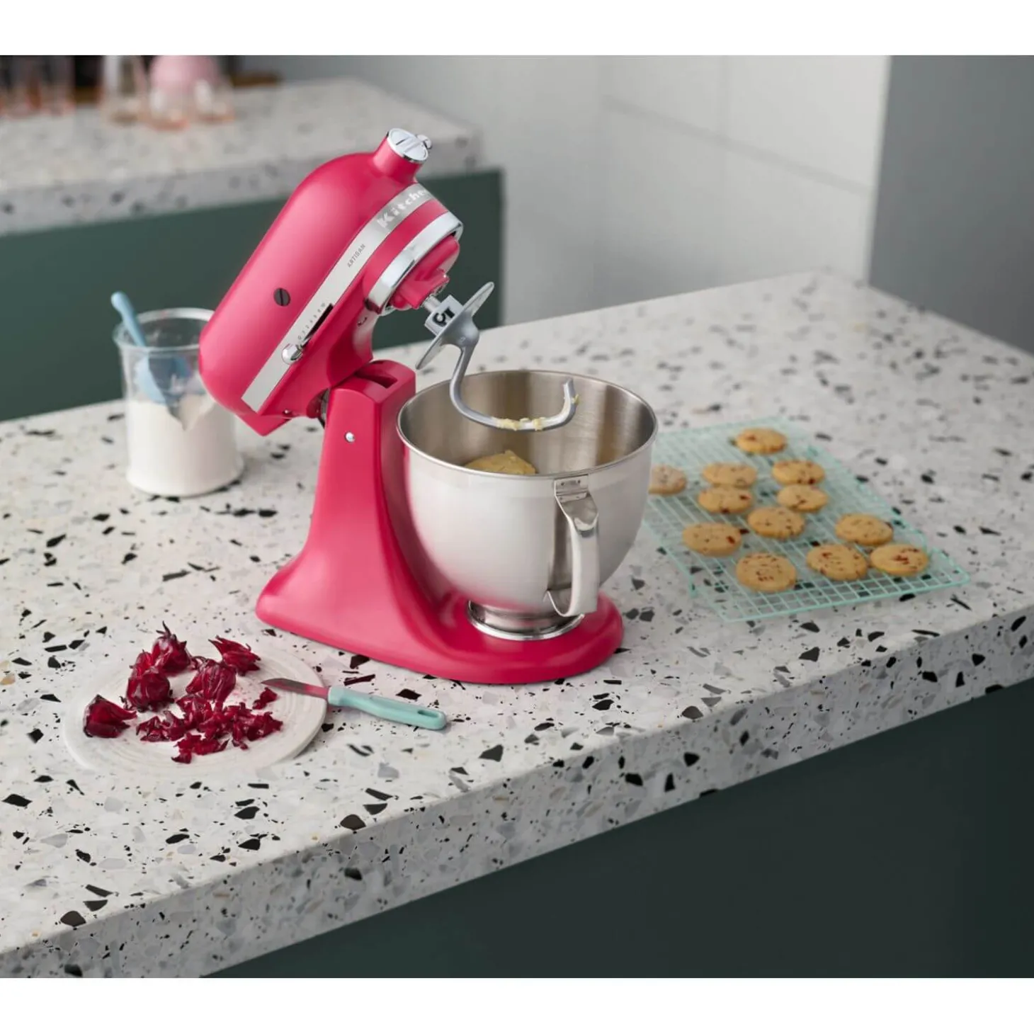 KitchenAid 195 Artisan Tilt-Head Stand Mixer - Hibiscus