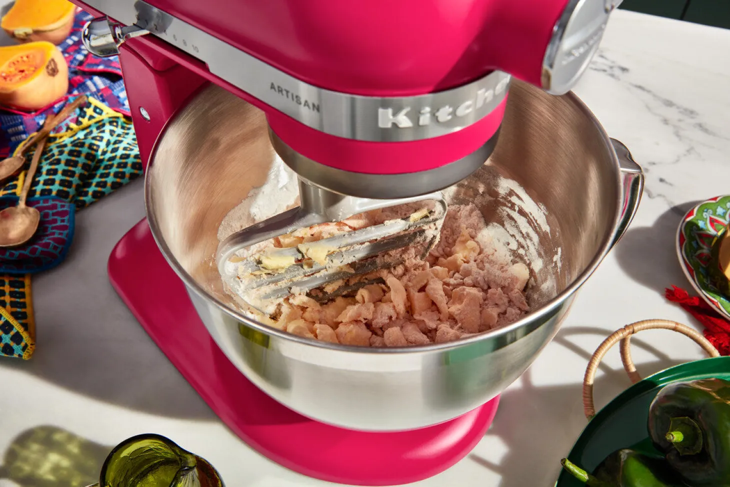 KitchenAid 195 Artisan Tilt-Head Stand Mixer - Hibiscus
