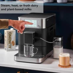 KitchenAid 5KES8558BBK Fully Automatic KF8 Espresso Coffee Machine - Cast Iron Black