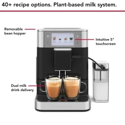 KitchenAid 5KES8558BBK Fully Automatic KF8 Espresso Coffee Machine - Cast Iron Black