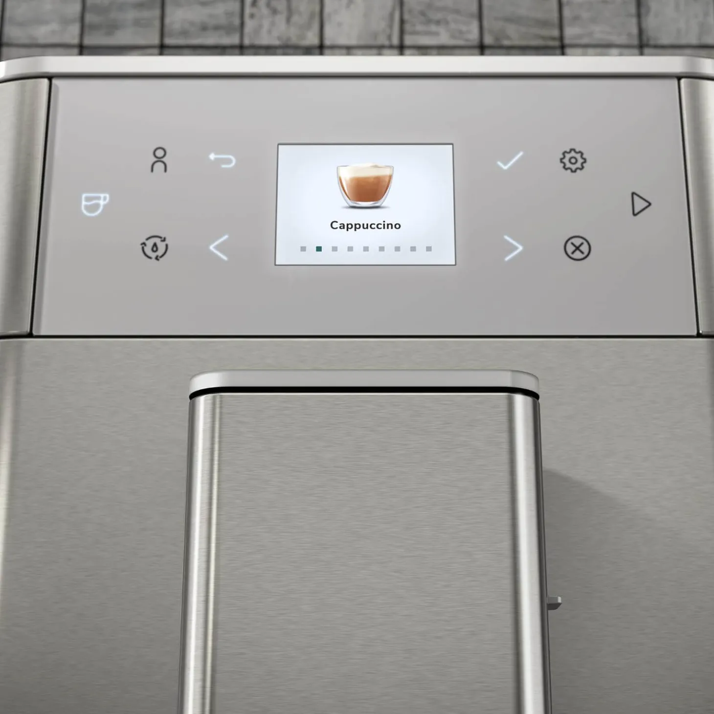 KitchenAid 5KES8556BSX Fully Automatic KF6 Espresso Coffee Machine - Stainless Steel