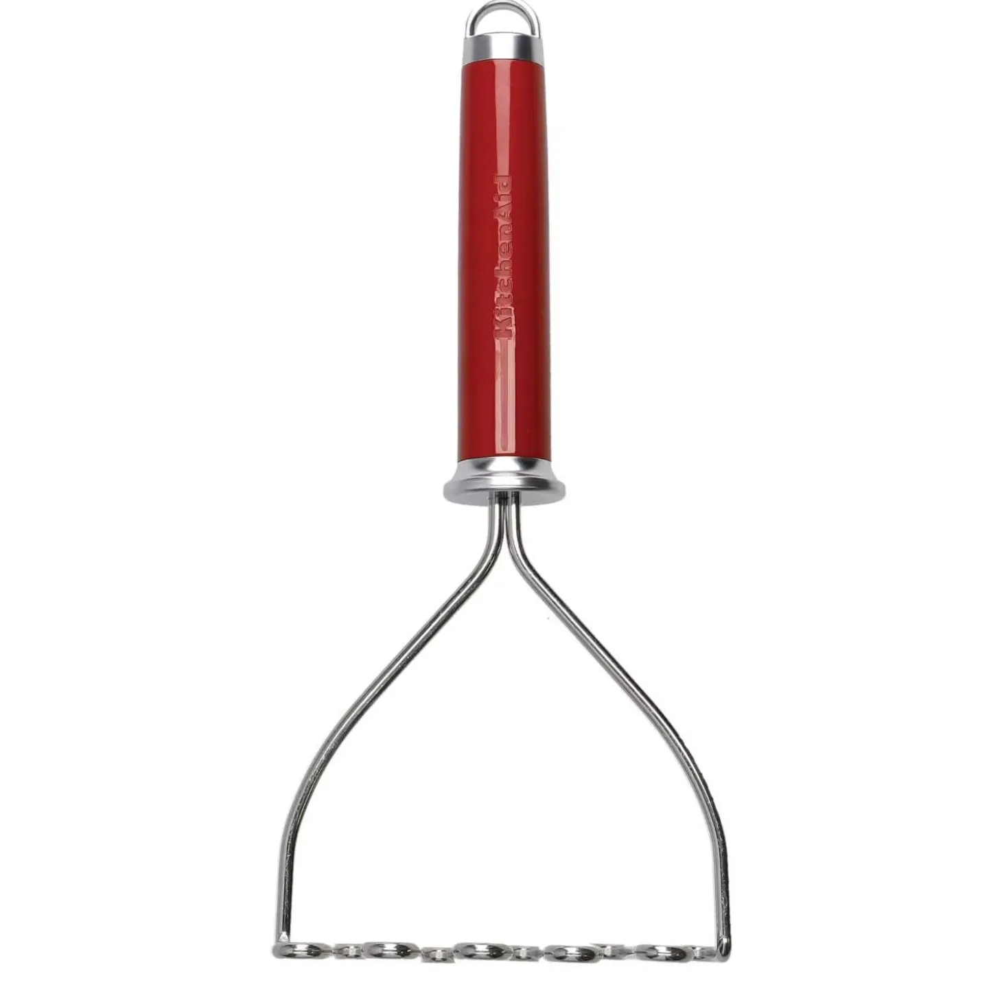 KitchenAid Utensils Stainless Steel Masher - Empire Red