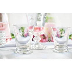 La Rochere Bee Embossed Clear Large Long Drink Glass - 460ml