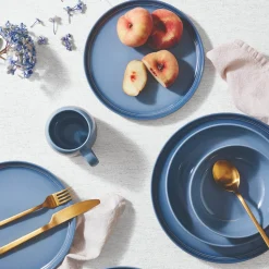 Le Creuset 22cm Stoneware Coupe Side Plate - Chambray