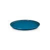 Le Creuset 22cm Stoneware Coupe Side Plate - Deep Teal
