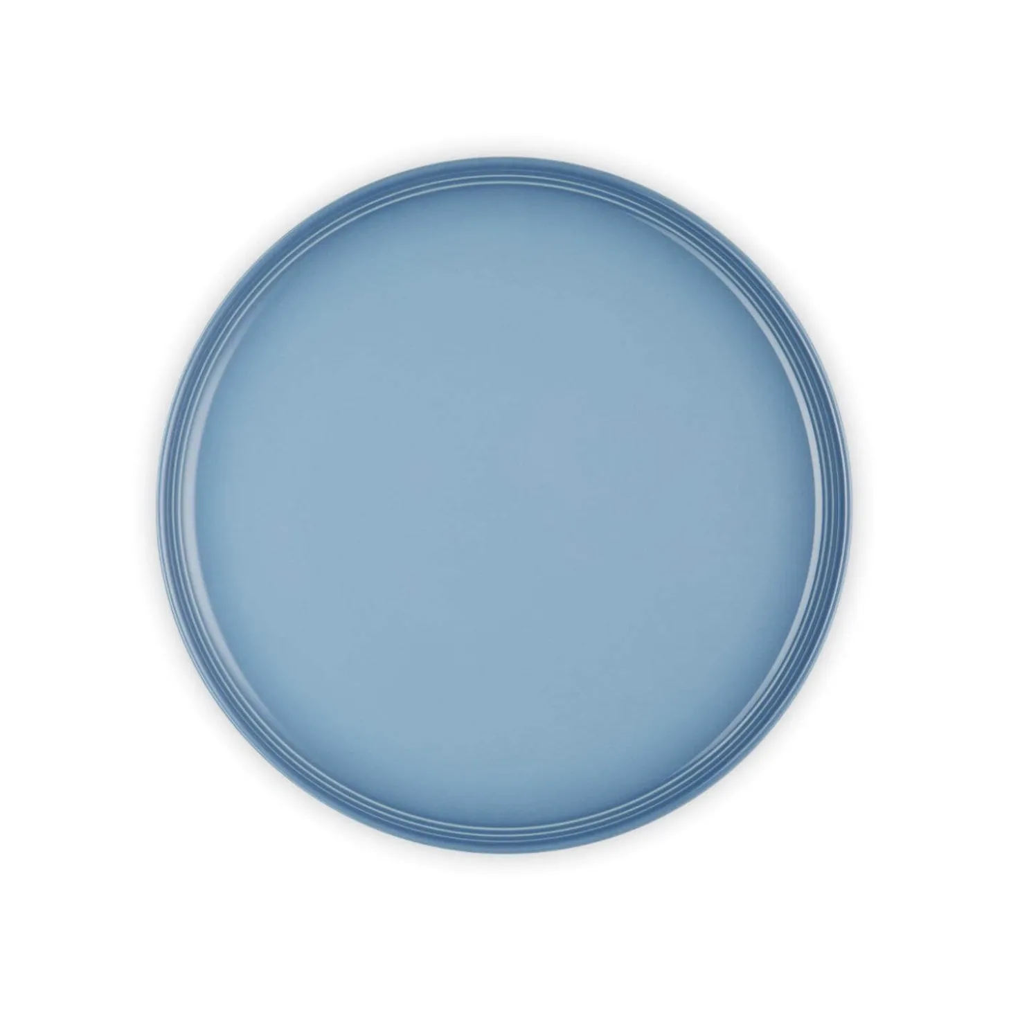 Le Creuset 27cm Stoneware Coupe Dinner Plate - Chambray