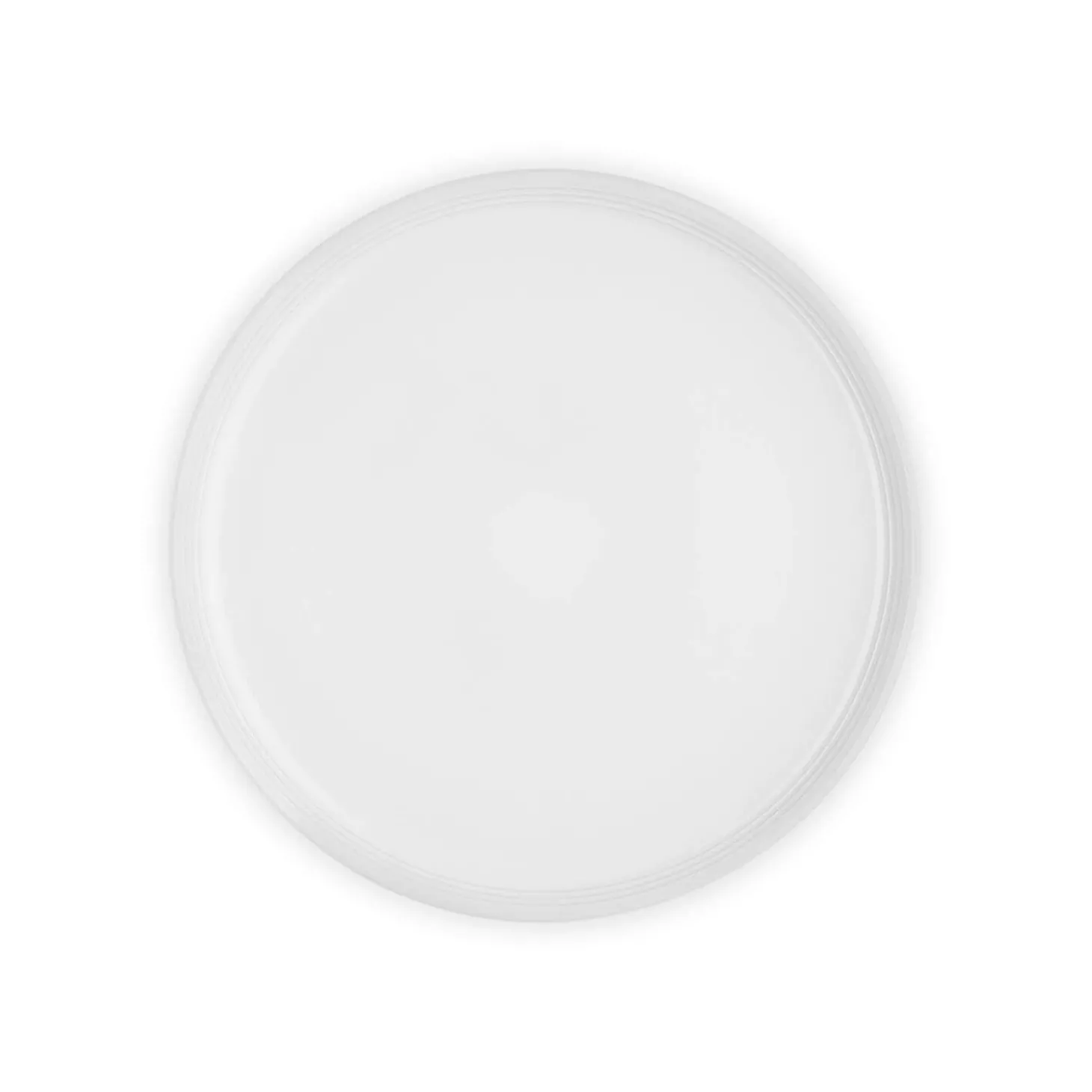 Le Creuset 27cm Stoneware Coupe Dinner Plate - White