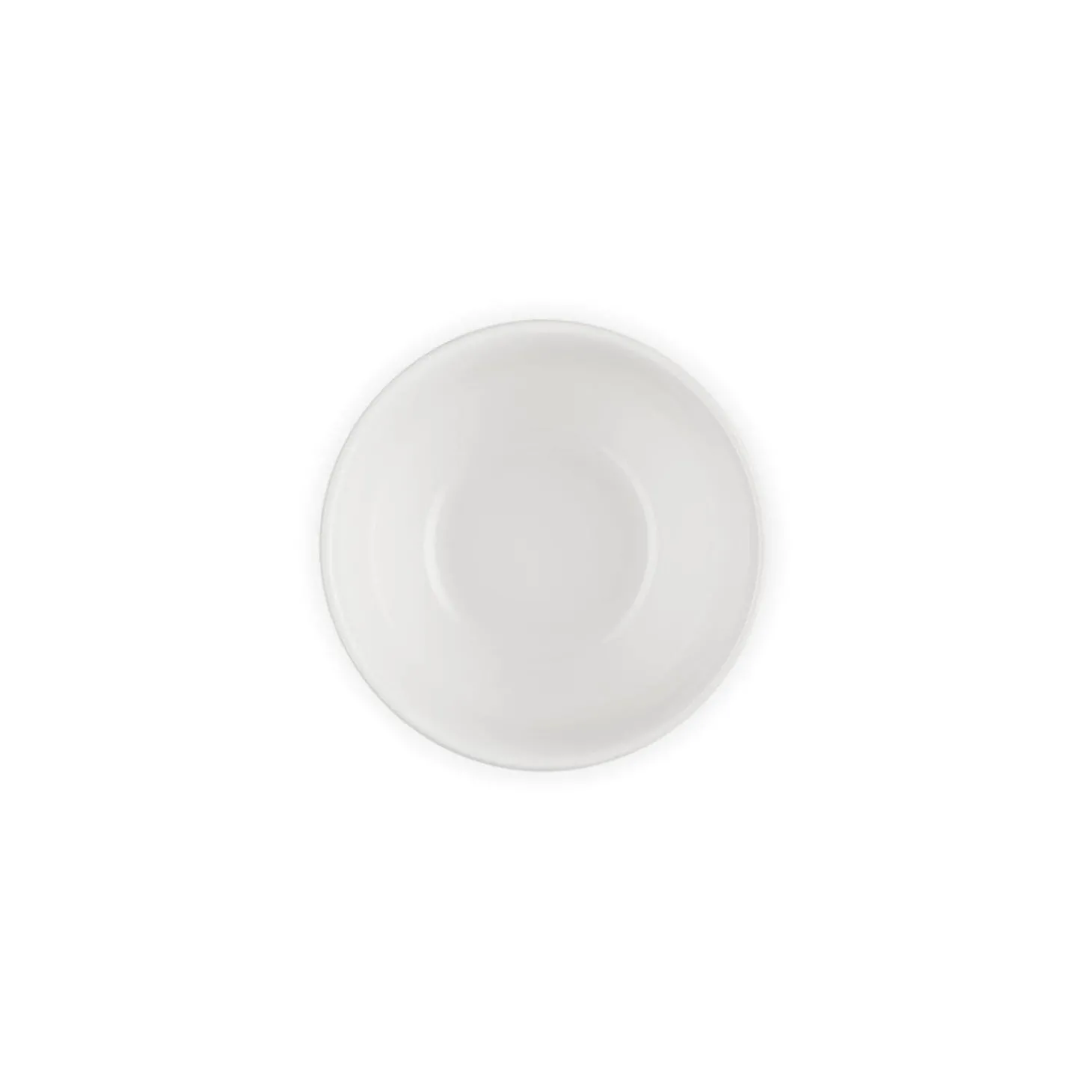 Le Creuset 12cm Stoneware Round Coupe Snack Bowl - Meringue