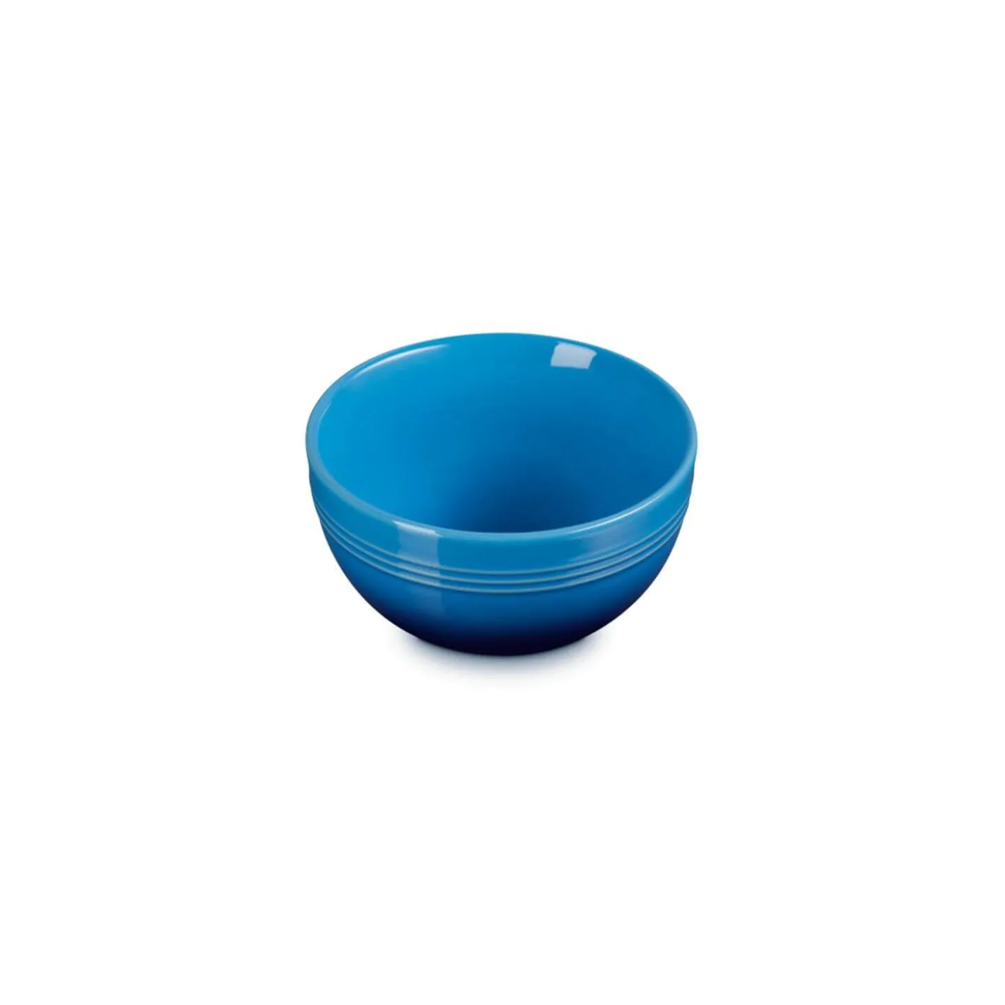 Le Creuset 12cm Stoneware Round Coupe Snack Bowl - Azure