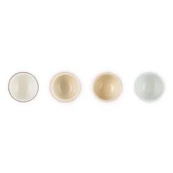 Le Creuset Petits Fours Set of 4 Stoneware Egg Cups