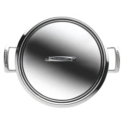 Le Creuset 3-Ply Stainless Steel Shallow Casserole - 24cm