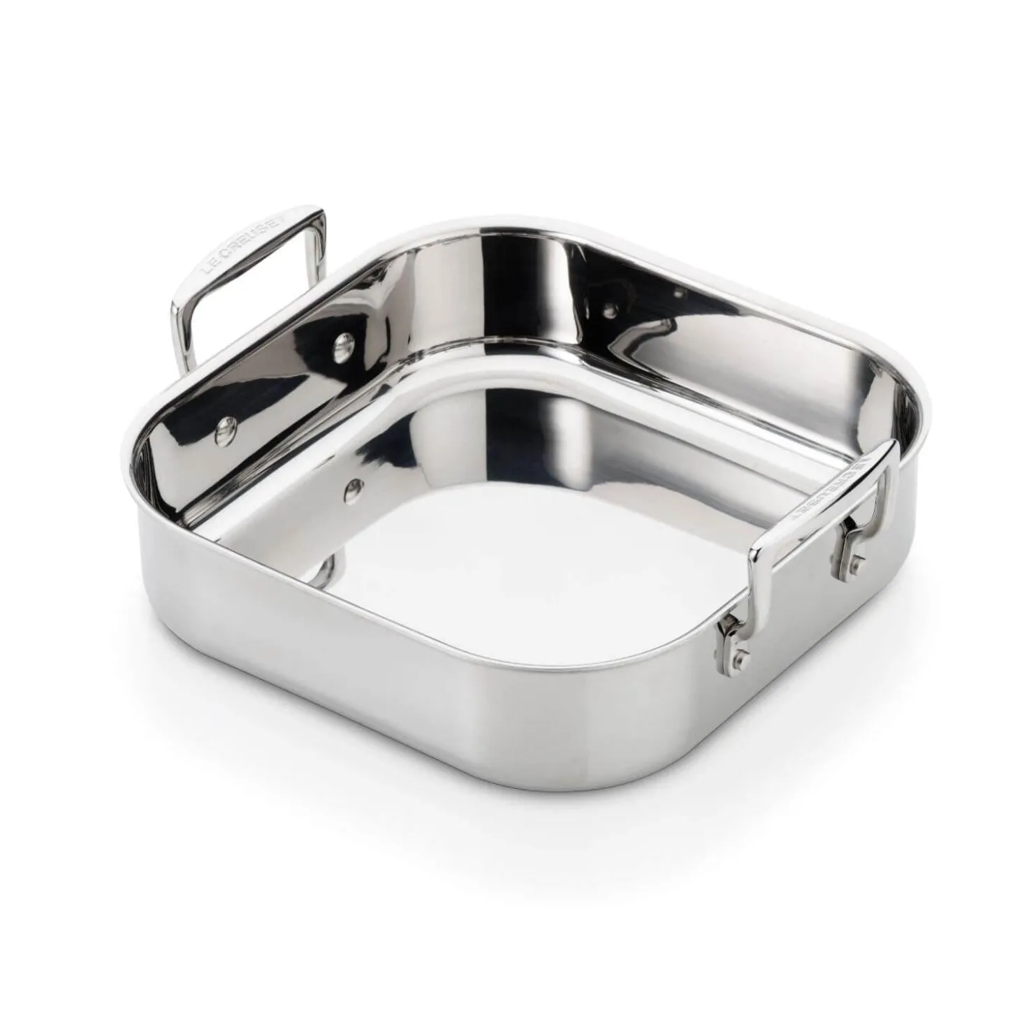 Le Creuset 3-Ply Stainless Steel Square Roaster - 26cm