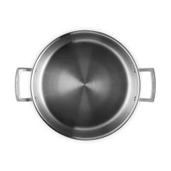 Le Creuset 3-Ply Stainless Steel Deep Round Casserole - 28cm