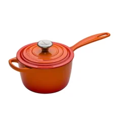 Le Creuset Signature Cast Iron 18cm Saucepan - Volcanic